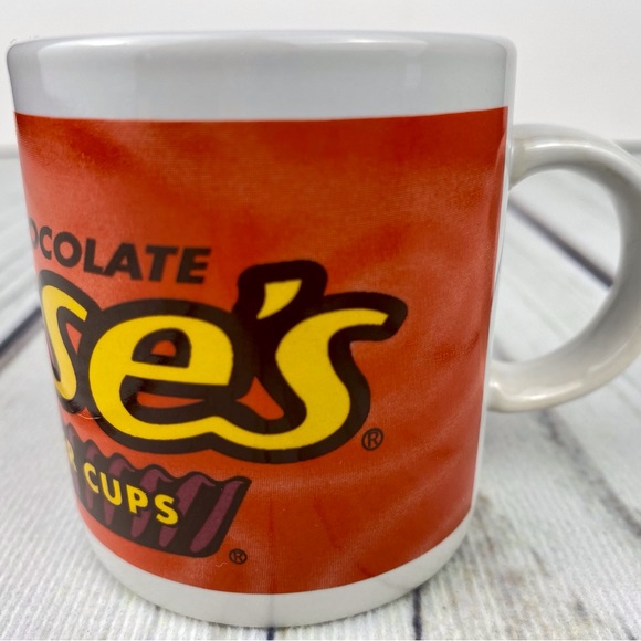 Reece's Peanut Butter Cup mini coffee mug, Hershey Foods advertising collectible - Picture 3 of 7